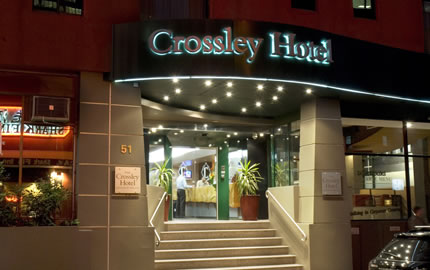 Crossley Melbourne Hotel > Sitemap
