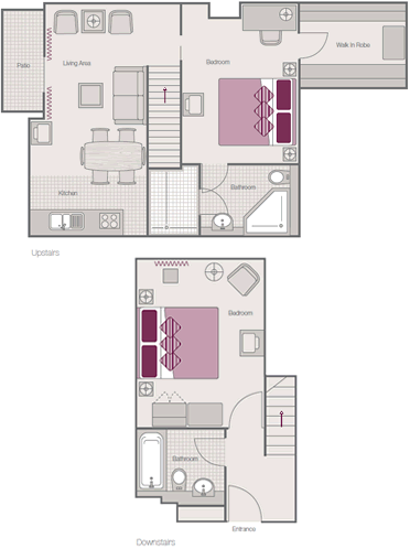 Melbourne Accommodation > 2 Bedroom Apartment